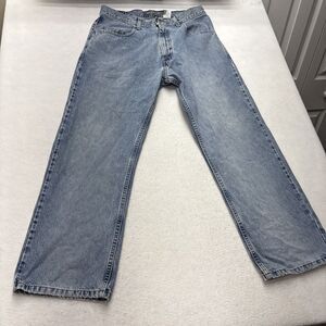 Vintage Levis Silvertab Jeans Mens Baggy Fit Y2K Blue Skater Grunge 34x30